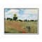Stupell Industries The Poppy Field by Monet Classic Painting in Gray Frame